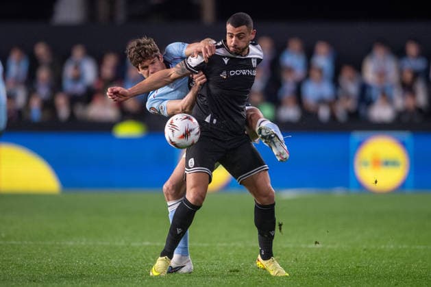 February 26, 2026, Vigo, Guimaraes, Spain: Marcos Alonso of RC Celta Vigo is seen on action during the UEFA Europa League 2025 26 Knockout Play-off Second Leg match between Real Club Celta and PAOK FC at Estadio Balaidos on February 26, 2026 in Vigo, Spain. Vigo Spain - ZUMAl192 20260226_zsp_l192_022 Copyright: xMiguelxLemosx