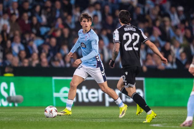 February 26, 2026, Vigo, Guimaraes, Spain: Javi Rodriguez of RC Celta Vigo is seen on action during the UEFA Europa League 2025 26 Knockout Play-off Second Leg match between Real Club Celta and PAOK FC at Estadio Balaidos on February 26, 2026 in Vigo, Spain. Real Club Celta V PAOK FC - UEFA Europa League 2025 26 Knockout Play-Off Second Leg  - ZUMAl192 20260226_zsp_l192_017 Copyright: xMiguelxLemosx