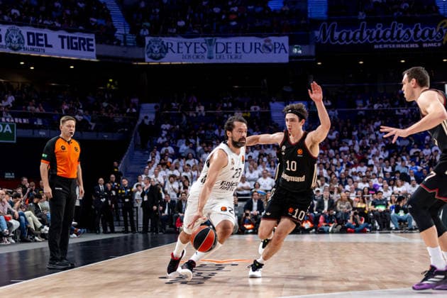 2026 Euroleague basketball Real Madrid v FC Bayern Munich February 26th; 26th February 2026; Movistar Arena; Madrid, Spain; Euroleague Basketball; Spain, Real Madrid vs FC Bayern Munich; Sergio Llull Madrid Spain Basketball Copyright: xAlbaxPachecox xAgenciaxLOFx