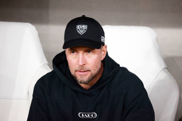 26.02.26 VfB Stuttgart - Celtic Glasgow Deutschland, Stuttgart, 26.02.2026, Fussball, UEFA Europa League, Saison 2025 2026, Play-Offs, Rückspiel, VfB Stuttgart - Celtic Glasgow: Sebastian Hoeneß (Trainer VfB Stuttgart).