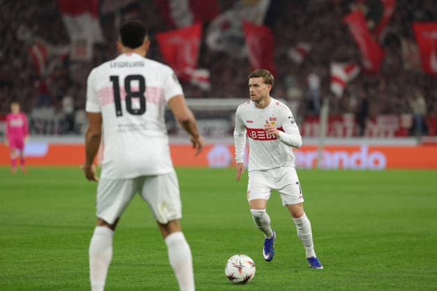 Stuttgart , Europa League VfB Stuttgart vs. Celtic Glasgow , Maximilian Mittelstädt (VfB)