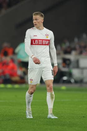 Stuttgart , Europa League VfB Stuttgart vs. Celtic Glasgow , Chris Führich (VfB)