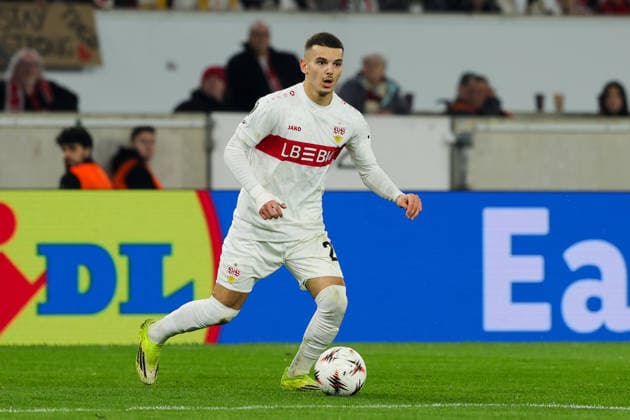 Stuttgart , Europa League VfB Stuttgart vs. Celtic Glasgow , Badredine Bouanani (VfB)