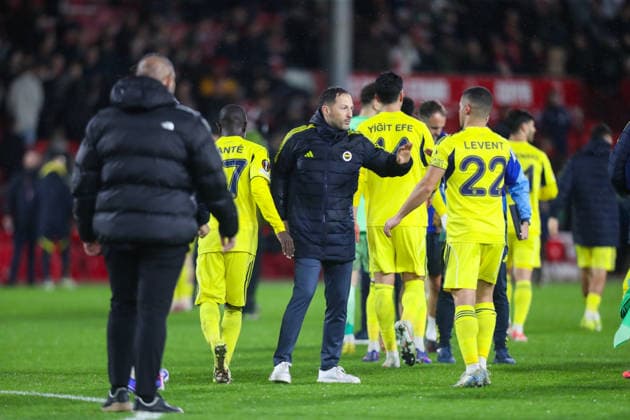 Nottingham Forest v Fenerbahce SK, UEFA Europa League Domenico Tedesco Manager Of Fenerbache during the Nottingham Forest v Fenerbahce SK UEFA Europa League Play-Offs 2nd Leg match at the City Ground, West Bridgford, England on 26 February 2026 Credit: Lee Keuneke Every Second Media Editorial use only. All images are copyright Every Second Media Limited. No images may be reproduced without prior permission. Copyright: xIMAGO EveryxSecondxMediax ESM-1824-0060 LeexKeunekex xEveryxSecondxMediax