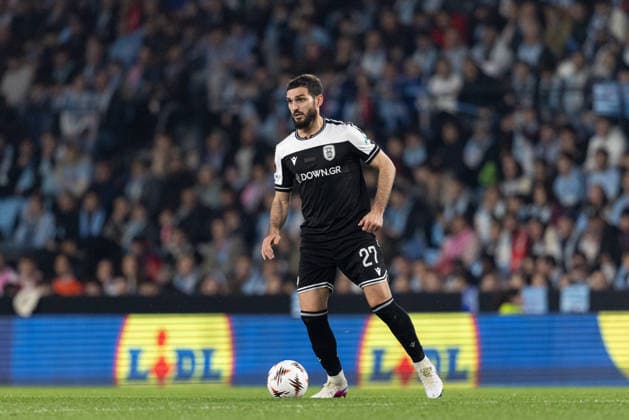 Magomed Ozdoev seen during UEFA Europa League knock out play off game between teams of RC Celta de Vigo and PAOK FC at Estadio de Balaidos (Maciej Rogowski Ball Raw Images PT) Vigo Estadio de Balaidos Spain Copyright: xMaciejxRogowskix _ROG4361