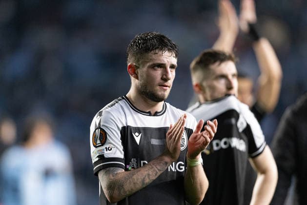 Christos Zafeiris seen during UEFA Europa League knock out play off game between teams of RC Celta de Vigo and PAOK FC at Estadio de Balaidos (Maciej Rogowski Ball Raw Images PT) Vigo Estadio de Balaidos Spain Copyright: xMaciejxRogowskix _ROG8235