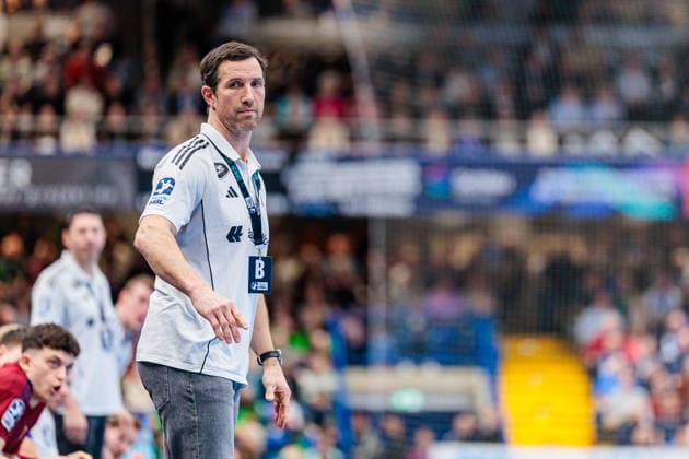 Torsten Jansen (Handball Verein Hamburg, Trainer) gestikuliert GER, TBV Lemgo Lippe vs. Handball Sport Verein Hamburg, Handball, 1. Bundesliga, 23. Spieltag, Spielzeit 2025 2026, 26.02.2026 GER, TBV Lemgo Lippe vs. Handball Sport Verein Hamburg, Handball, 1. Bundesliga, 23. Spieltag, Spielzeit 2025 2026, 26.02.2026 Lemgo Copyright: xEibner-Pressefoto JanxRollingerx EP_JSK