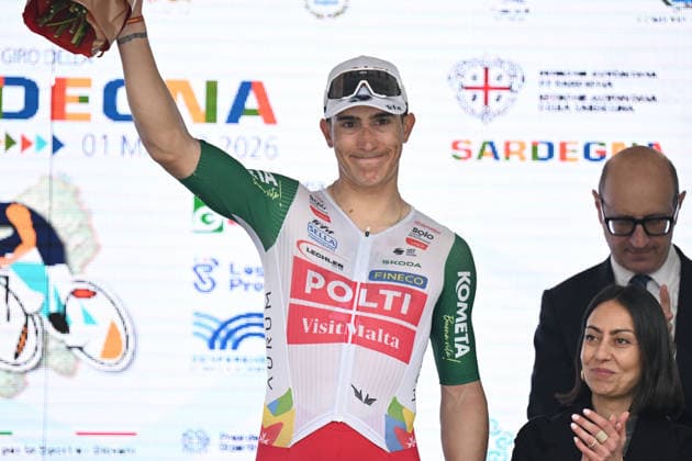 27-02-2026 Giro Di Sardegna; Tappa 03 Cagliari - Tortoli; 2026, Polti - Visitmalta; Penalver Aniorte, Manuel; Tortoli; 