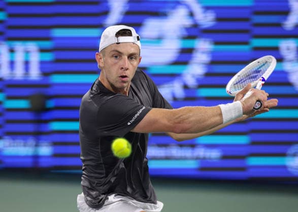 Tallon Griekspoor, Dubai Duty Free Tennis Championships, Dubai, U.A.E. Tennis - Dubai Tennis Championships 2026 - ATP, Tennis Herren - Dubai Duty Free Tennis Stadium - Dubai - - United Arab Emirates - 28 February 2026. Copyright: xJuergenxHasenkopfx