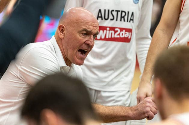 BASKETBALL - FIBA WC Quali, AUT vs NED VIENNA,AUSTRIA,27.FEB.26 - BASKETBALL - FIBA Basketball World Cup 2027,Qualifiers, international match, Länderspiel, Nationalmannschaft Austria vs Netherlands. Image shows head coach Aramis Naglic (AUT).  GEPAxpictures xPhilippxBrem
