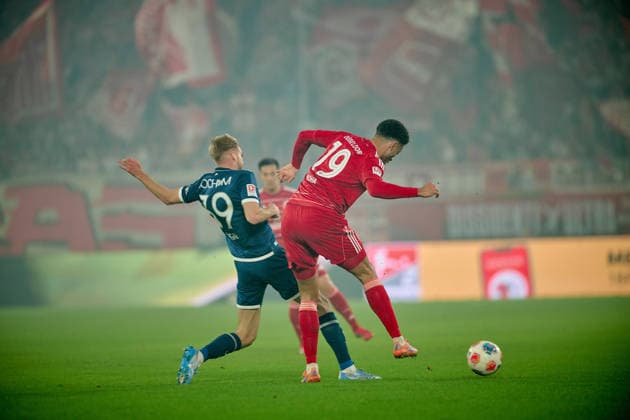 DUSSELDORF, GERMANY - 27 FEBRUARY, 2026: - The football match 2. Bundesliga Fortuna Duesseldorf - VfL Bochum 1848 at Merkur Spiel Arena.  Copyright: xVITALIIxKLIUIEVx
