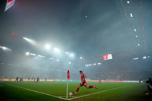 DUSSELDORF, GERMANY - 27 FEBRUARY, 2026: Christian Rasmussen - The football match 2. Bundesliga Fortuna Duesseldorf - VfL Bochum 1848 at Merkur Spiel Arena.  Copyright: xVITALIIxKLIUIEVx