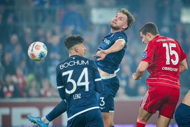DUSSELDORF, GERMANY - 27 FEBRUARY, 2026: Philipp Strompf - The football match 2. Bundesliga Fortuna Duesseldorf - VfL Bochum 1848 at Merkur Spiel Arena.  Copyright: xVITALIIxKLIUIEVx