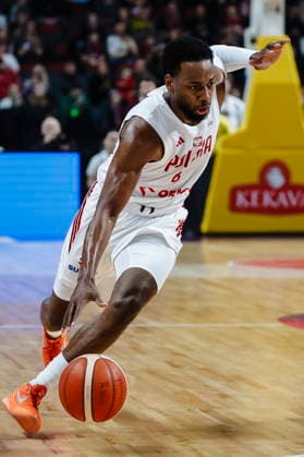 Ryga 27.02.2026 KOSZYKOWKA KOSZKADRA REPREZENTACJA POLSKI MECZ LOTWA - POLSKA ELIMINACJE MISTRZOSTW SWIATA 2027 - - - MEN BASKETBALL POLISH national team, Nationalteam WORLD CUP SERIES QUALIFIERS GAME LATVIA - POLAND NZ Jordan Loyd , FOT. WOJCIECH FIGURSKI 058SPORT.PL NEWSPIX.PL --- newspix.pl  FOT. WOJCIECH FIGURSKI 058SPORT.PL