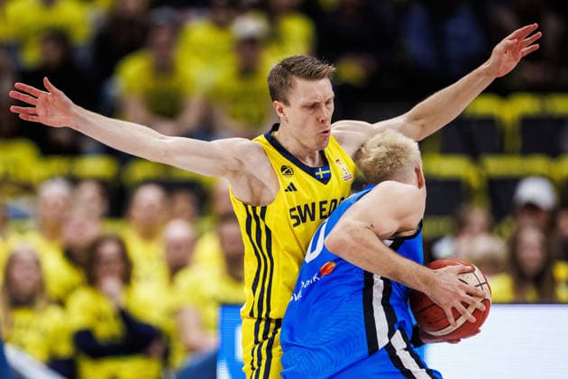 Sport Bilder des Tages 260227 Tobias Borg of Sweden during the FIBA World Cup Qualifier game between Sweden and Estonia on February 27, 2026 in Stockholm. Photo: Kenta Jönsson BILDBYRAN COP 210 KJ0314 basket basketball vm-kval kval fiba world cup qualifiers sverige estland sweden estonia bbeng *** 260227 Tobias Borg of Sweden during the FIBA World Cup Qualifier game between Sweden and Estonia on February 27, 2026 in Stockholm Photo Kenta Jönsson BILDBYRAN COP 210 KJ0314 basketball vm kval kval fiba world cup qualifiers sverige estland sweden estonia bbeng  Copyright: KENTAxJÖNSSON BB260227KJ045