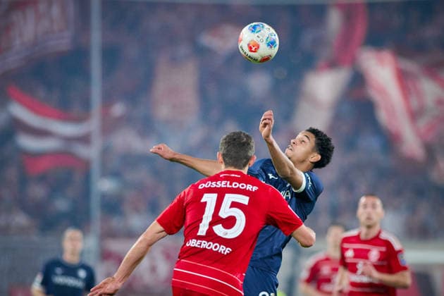 DUSSELDORF, GERMANY - 27 FEBRUARY, 2026: - The football match 2. Bundesliga Fortuna Duesseldorf - VfL Bochum 1848 at Merkur Spiel Arena.  Copyright: xVITALIIxKLIUIEVx