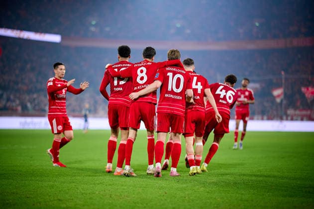 DUSSELDORF, GERMANY - 27 FEBRUARY, 2026: - The football match 2. Bundesliga Fortuna Duesseldorf - VfL Bochum 1848 at Merkur Spiel Arena.  Copyright: xVITALIIxKLIUIEVx