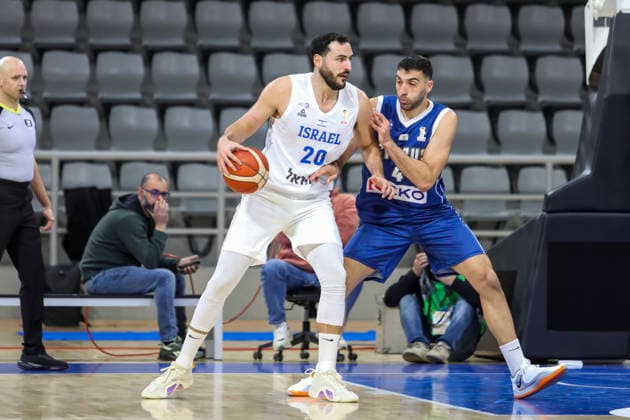 FIBA World Cup Qualifiers : Israel vs Cyprus IDAN ZALMANSON of Israel dribbles the ball. Israel plays against Cyprus for the FIBA World Cup 2027 Qualifiers at Spyros Kyprianou Arena, Limassol, Cyprus, on Feb. 27, 2026. Limassol Cyprus Copyright: xKOSTASxPIKOULASx