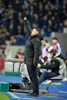 FOOTBALL : Racing Strasbourg vs Lens FC - ligue 1 - Strasbourg - 27 02 26 Manager: PIERRE SAGE (FRA)  Copyright: xelyxandroxcegarrax