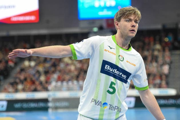 Handball I Herren I Saison 2025-2026 I Bundesliga I 23. Spieltag I SG Flensburg-Handewitt - HSG Wetzlar I 27.02.2026 Tristan Kirschner (5, HSG Wetzlar) Copyright: xLobeca JanxKirschnerx