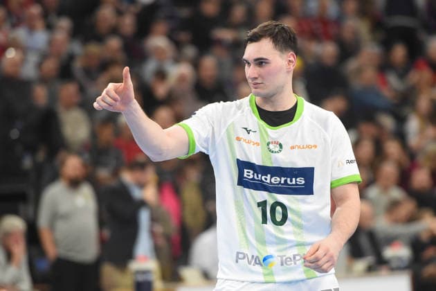 Handball I Herren I Saison 2025-2026 I Bundesliga I 23. Spieltag I SG Flensburg-Handewitt - HSG Wetzlar I 27.02.2026 Josip Simic (10, HSG Wetzlar) Copyright: xLobeca JanxKirschnerx