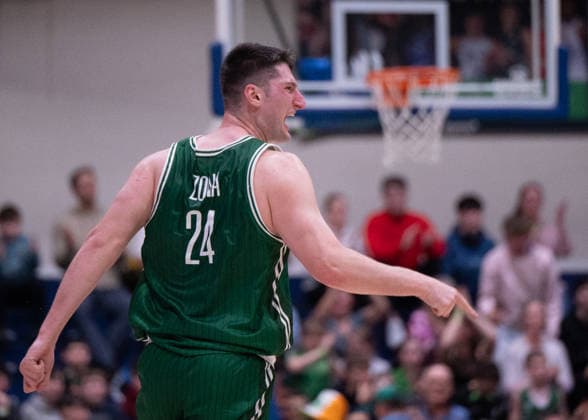 REPRO FREE *PRESS RELEASE NO REPRODUCTION FEE* EDITORIAL USE ONLY FIBA EuroBasket 2029 Pre-Qualifier, National Basketball Arena, Dublin 27 2 2026 Ireland vs Azerbaijan Ireland™s Matt Zona reacts during the game Matt Zona reacts during the game 27 2 2026  Copyright: x INPHO HenryxSimpsonx 27.02.26-FIBA EuroBasket 2029 Pre-Qualifier -Ireland vs Azerbaijan-4