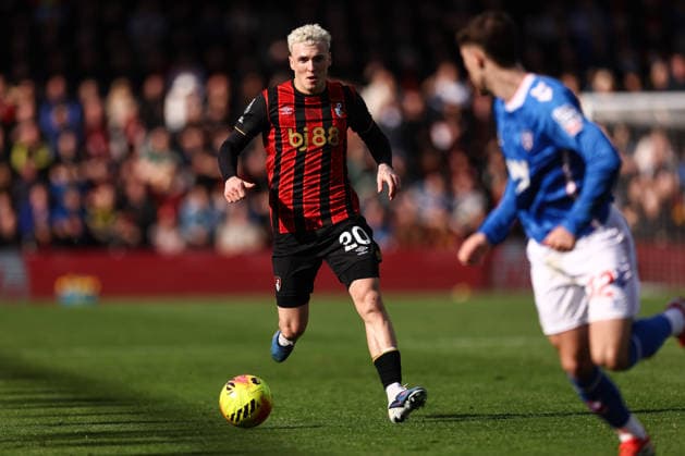 Bournemouth v Sunderland 28 February 2026, Bournemouth - Premier League Football - Bournemouth v Sunderland - Alex Jimenez of Bournemouth - Photo: Jacques Feeney Offside. Bournemouth UK Copyright: xJacquesxFeeneyx xOffsidexOffside
