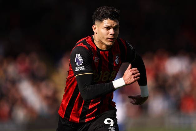 Bournemouth v Sunderland 28 February 2026, Bournemouth - Premier League Football - Bournemouth v Sunderland - Evanilson of Bournemouth - Photo: Jacques Feeney Offside. Bournemouth UK Copyright: xJacquesxFeeneyx xOffsidexOffside