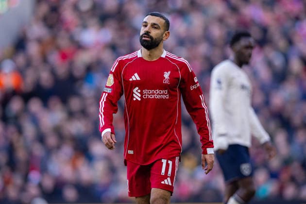 Football - FA Premier League - Liverpool FC v West Ham United FC LIVERPOOL, ENGLAND - Saturday, February 28, 2026: Liverpool s Mohamed Salah during the FA Premier League match between Liverpool FC and West Ham United FC at Anfield. (Photo by David Rawcliffe Propaganda) LIVERPOOL Anfield MERSEYSIDE ENGLAND  Copyright: xDavidxRawcliffex P2026-02-28-Liverpool_West_Ham-67