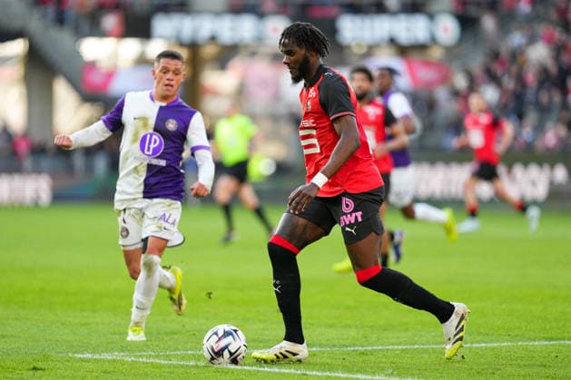 Stade Rennais FC v Toulouse FC - Ligue 1 McDonald s 2025 2026 03 Lilian BRASSIER (srfc) during the Ligue 1 McDonald s match between Rennes and Toulouse at Roazhon Park on February 28, 2026 in Rennes, France. Rennes France  Copyright: xFEPx 776348309
