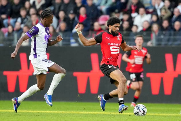 Stade Rennais FC v Toulouse FC - Ligue 1 McDonald s 2025 2026 45 Mahdi CAMARA (srfc) during the Ligue 1 McDonald s match between Rennes and Toulouse at Roazhon Park on February 28, 2026 in Rennes, France. Rennes France  Copyright: xFEPx 776348309