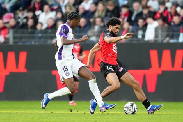 Stade Rennais FC v Toulouse FC - Ligue 1 McDonald s 2025 2026 45 Mahdi CAMARA (srfc) during the Ligue 1 McDonald s match between Rennes and Toulouse at Roazhon Park on February 28, 2026 in Rennes, France. Rennes France  Copyright: xFEPx 776348309