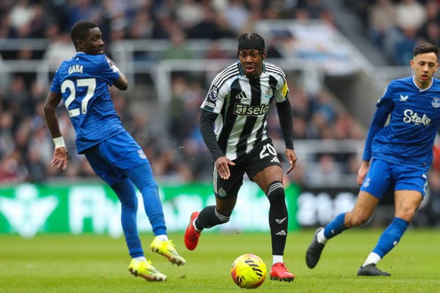 Newcastle United v Everton, Premier League Anthony Elanga Of Newcastle United in action during the Newcastle United v Everton Premier League match at St. James Park, Newcastle Upon Tyne, England on 28 February 2026 Credit: Lee Keuneke Every Second Media Editorial use only. All images are copyright Every Second Media Limited. No images may be reproduced without prior permission. All rights reserved. Premier League and Football League images are subject to licensing agreements with Football DataCo Limited. see https: www.football-dataco.com Copyright: xIMAGO EveryxSecondxMediax ESM-1827-0154 LeexKeunekex xEveryxSecondxMediax