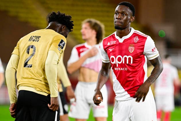 FOOTBALL : AS Monaco VS Angers SCO - Ligue 1 McDonald s - 28 02 2026 Folarin Balogun (ASM) - Ligue 1 McDonald s match between AS Monaco and Angers SCO on February 28, 2026 at the Louis II Stadium in Monaco MonacoMonaco  Copyright: xWilliamxCannarellax