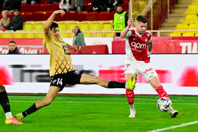FOOTBALL : AS Monaco VS Angers SCO - Ligue 1 McDonald s - 28 02 2026 Caio Henrique (ASM) - Ligue 1 McDonald s match between AS Monaco and Angers SCO on February 28, 2026 at the Louis II Stadium in Monaco MonacoMonaco  Copyright: xWilliamxCannarellax