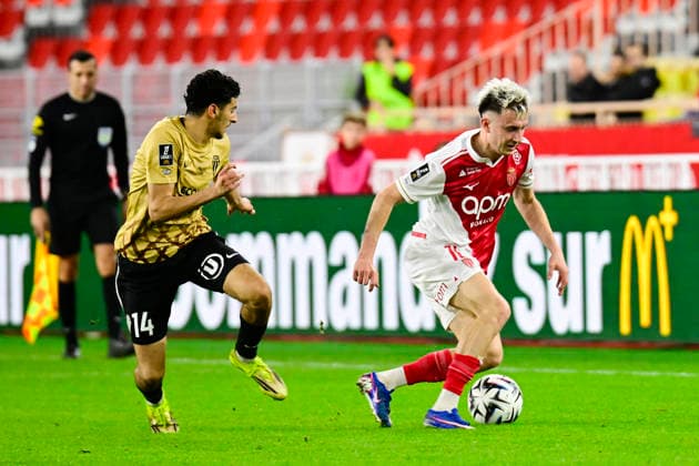 FOOTBALL : AS Monaco VS Angers SCO - Ligue 1 McDonald s - 28 02 2026 Aleksandr Golovin (ASM) - Ligue 1 McDonald s match between AS Monaco and Angers SCO on February 28, 2026 at the Louis II Stadium in Monaco MonacoMonaco  Copyright: xWilliamxCannarellax