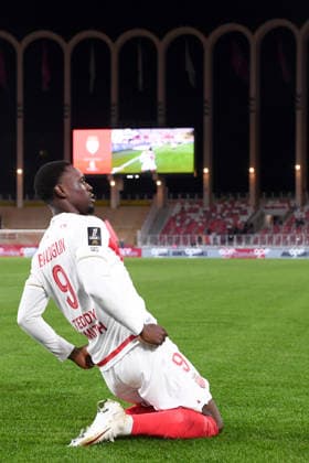 AS Monaco v Angers SCO - Ligue 1 McDonald s 2025 2026 09 Folarin BALOGUN (asm) during the Ligue 1 McDonald s match between Monaco and Angers at Stade Louis II on February 28, 2026 in Monaco, Monaco. Monaco Monaco  Copyright: xFEPx 776348302