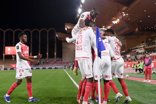 AS Monaco v Angers SCO - Ligue 1 McDonald s 2025 2026 24 Simon ADINGRA (asm) - 06 Denis ZAKARIA (asm) during the Ligue 1 McDonald s match between Monaco and Angers at Stade Louis II on February 28, 2026 in Monaco, Monaco. Monaco Monaco  Copyright: xFEPx 776348302