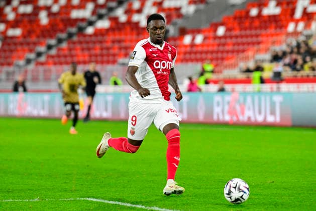 FOOTBALL : AS Monaco VS Angers SCO - Ligue 1 McDonald s - 28 02 2026 Folarin Balogun (ASM) - Ligue 1 McDonald s match between AS Monaco and Angers SCO on February 28, 2026 at the Louis II Stadium in Monaco MonacoMonaco  Copyright: xWilliamxCannarellax