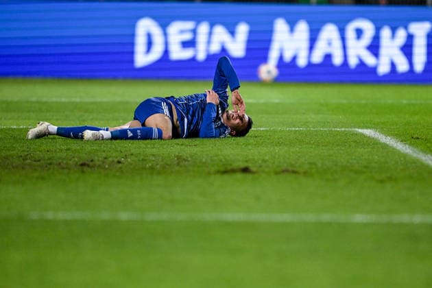 Sport Bilder des Tages 28.02.2026, Fussball, 2. Bundesliga, Saison 2025 2026, 24. Spieltag, SpVgg Greuther Fürth - FC Schalke 04, Dejan Ljubicic (FC Schalke 04) xRHR-FOTO YYx