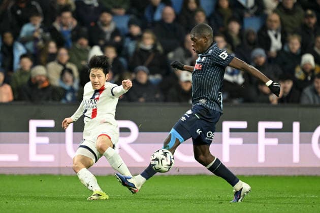 Le Havre Athletic Club v Paris Saint-Germain - Ligue 1 McDonald s 2025 2026 19 Lee KANG IN (psg) during the Ligue 1 McDonald s match between Le Havre and Paris at Stade Oceane on February 28, 2026 in Le Havre, France. Le Havre France  Copyright: xFEPx 776348301