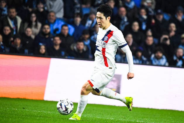 FOOTBALL : AC Le Havre vs Paris SG - Ligue 1 McDonald s - JournÃ e 24 - 28 02 2026 Kang-in Lee (Paris SG) Le HavreFrance  Copyright: xBaptistexAutissierx