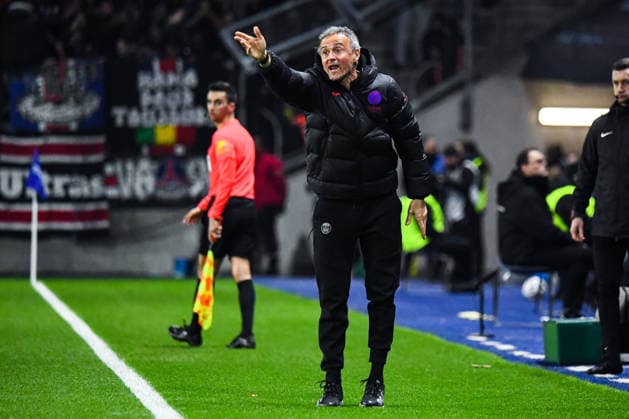 FOOTBALL : AC Le Havre vs Paris SG - Ligue 1 McDonald s - JournÃ e 24 - 28 02 2026 Luis Enrique (Paris SG) Le HavreFrance  Copyright: xBaptistexAutissierx