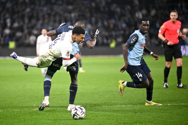 Le Havre Athletic Club v Paris Saint-Germain - Ligue 1 McDonald s 2025 2026 14 Desire DOUE (psg) during the Ligue 1 McDonald s match between Le Havre and Paris at Stade Oceane on February 28, 2026 in Le Havre, France. Le Havre France  Copyright: xFEPx 776348301