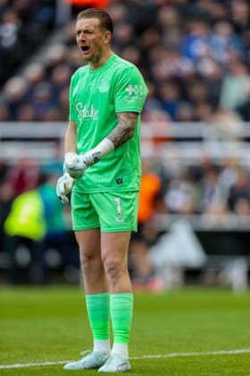 Newcastle United v Everton, Premier League Jordan Pickford Of Everton during the Newcastle United v Everton Premier League match at St. James Park, Newcastle Upon Tyne, England on 28 February 2026 Credit: Lee Keuneke Every Second Media Editorial use only. All images are copyright Every Second Media Limited. No images may be reproduced without prior permission. All rights reserved. Premier League and Football League images are subject to licensing agreements with Football DataCo Limited. see https: www.football-dataco.com Copyright: xIMAGO EveryxSecondxMediax ESM-1827-0206 LeexKeunekex xEveryxSecondxMediax
