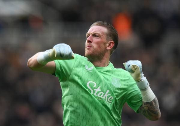Jordan Pickford goalkeeper for Everton celebrates after full time Newcastle United v Everton, Premier League, Football, St James Park, Newcastle, UK - 28 Feb 2026Newcastle St James Park United Kingdom EDITORIAL USE ONLY No use with unauthorised audio, video, data, fixture lists, club league logos or live services. Online in-match use limited to 120 images, no video emulation. No use in betting, games or single club league player publications. Copyright: xRichardxLee Shutterstockx 16708426cd