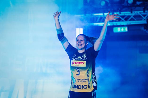 DVV-Pokal VfB Suhl Lotto Thüringen - Allianz MTV Stuttgart 28.02.2026 Lara Nagels (VfB Suhl LOTTO Thüringen, 3) läuft ein; Volleyball, Zoi DVV-Pokalfinale: VfB Suhl LOTTO Thüringen vs. Allianz MTV Stuttgart am 28.02.2026 in der SAP-Arena, Mannheim Copyright: xBEAUTIFULxSPORTS Tonhäuserx
