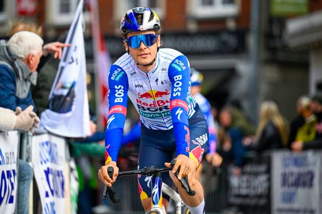 Kuurne Brussel Kuurne 2026 Cycling Race KUURNE, BELGIUM - MARCH 01 : Marit Arne (BEL) of Red Bull BORA Hansgrohe before the start of the race during the 78th edition of Kuurne Brussel Kuurne an UCI ProSeries 1.Pro one day cycling road race for Men Elite of 194km with start in Kortrijk and finish in Kuurne on March 1, 2026 in Kuurne, Belgium, 01 03 2026 ( Motordriver Kenny Verfaillie - Kuurne Belgium  Copyright: xTomasxSiskx