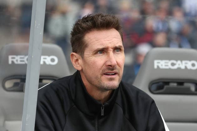 01.03.2026, xtgx, Fussball - 2.Bundesliga Hertha BSC Berlin - 1.FC Nuernberg emspor, v.l. Miroslav Klose (Nuernberg, Trainer) (DFL DFB REGULATIONS PROHIBIT ANY USE OF PHOTOGRAPHS as IMAGE SEQUENCES and or QUASI-VIDEO) Berlin