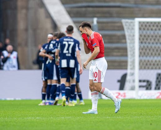 Fussball, Herren, Saison 2025 2026, 2. Bundesliga (24. Spieltag), Hertha BSC - 1. FC Nürnberg, Julian Justvan (Nürnberg), Enttäuschung nach Gegentor zum 1:0, 01.03. 2026,